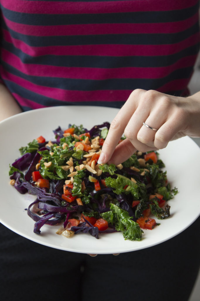 crunchy kale salad