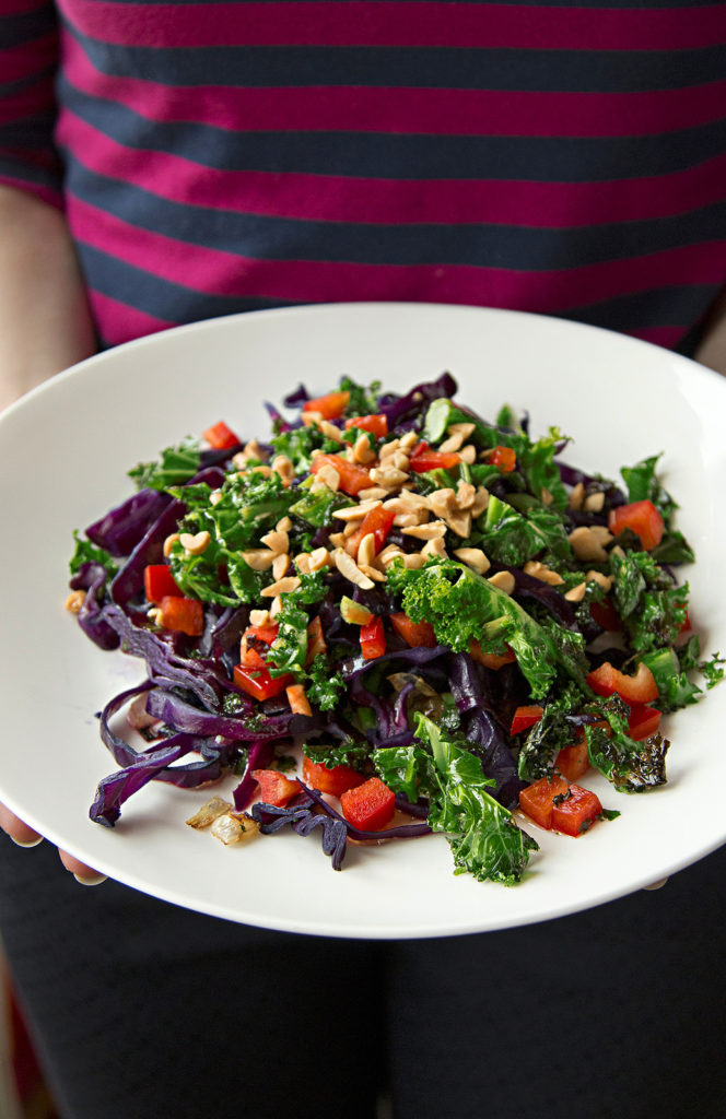 crunchy kale salad