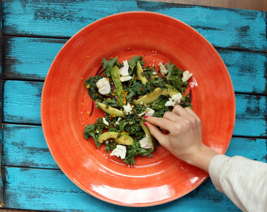 greenkale salad